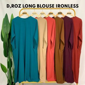 D,roz Long Blouse Ironless