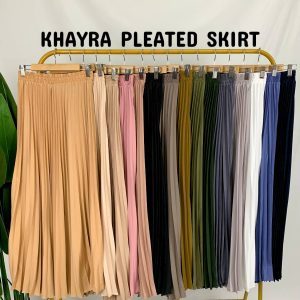 Khayra Pleated Skirt