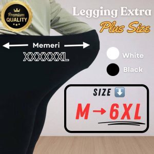 Legging Black Extra Plussize