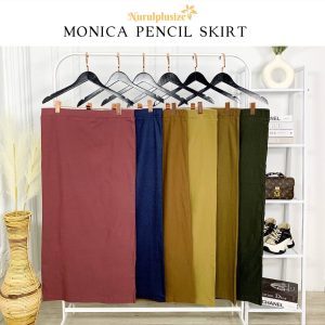 Monica Ironless Pencil Skirt