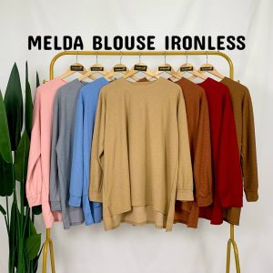 Melda Blouse Ironless
