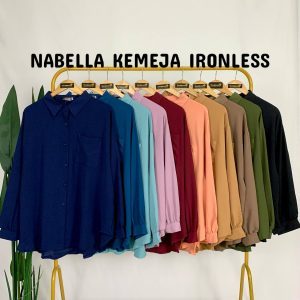 Nabella Kemeja Ironless ( size 3xl-4xl)