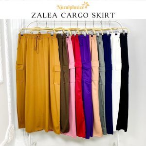 Plussize Cargo Skirt Zalea Ironless