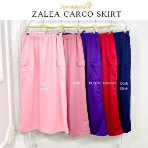 Plussize Cargo Skirt Zalea Ironless