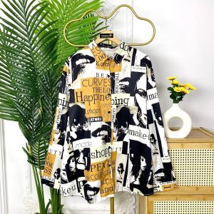 Lara Printed Vintage Blouse