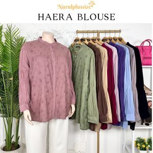 Doll Blouse Sulam Tebuk Ironless Haera