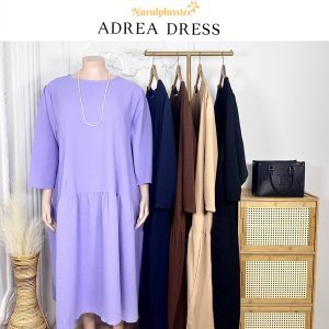 Dress Cotton Waffle Ironless Adrea