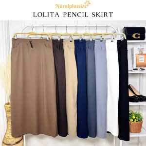 Plain Pencil Skirt Lolita