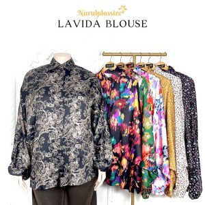 Lavida Batwing Blouse Ironless