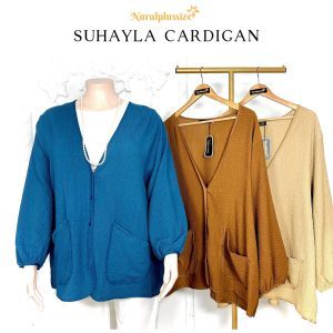 Korean Cardigan Ironless Suhayla