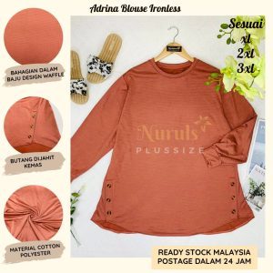 Adrina Blouse Ironless