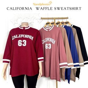 California Waffle Sweatshirt Ironless