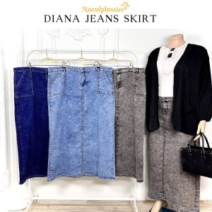 Diana Skirt Jeans Ironless