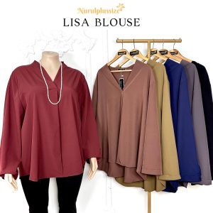 Lisa Korean Blouse Printed & Plain