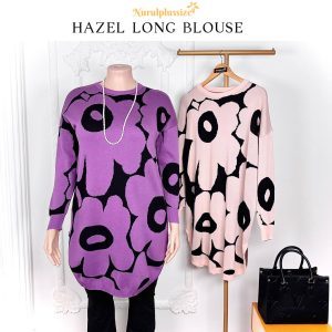 Hazel Long Blouse Ironless