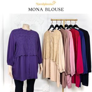 Mona Lace Sulam Doll Blouse