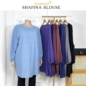 Shafina Blouse Sulam Cotton