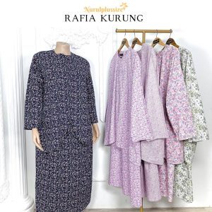 Rafia Kurung Floral