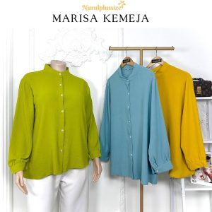 Marisa Kemeja Blouse Ironless