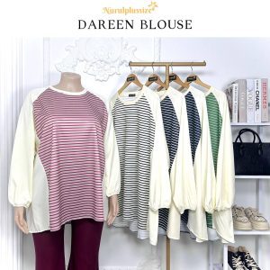 Dareen Stripes Blouse Ironless