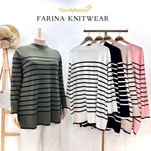 Farina Stripes Sweatshirt Ironless