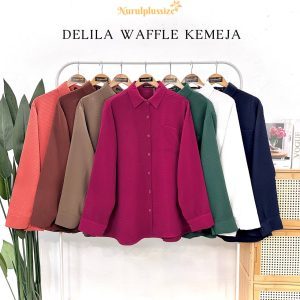 Delila Waffle Kemeja