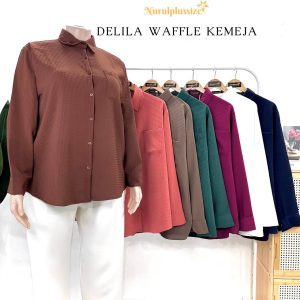 Delila Waffle Kemeja