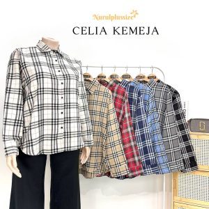 Celia Kemeja Checkered