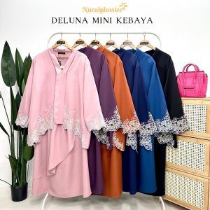 Premium  Mini Kebaya Sulam Deluna