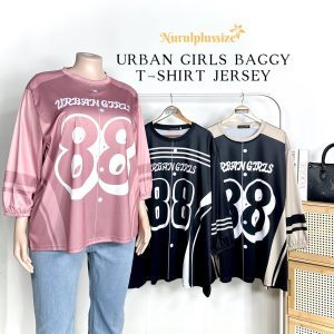 Urban Girls Baggy Tshirt Jersey (Code: 1015-2)